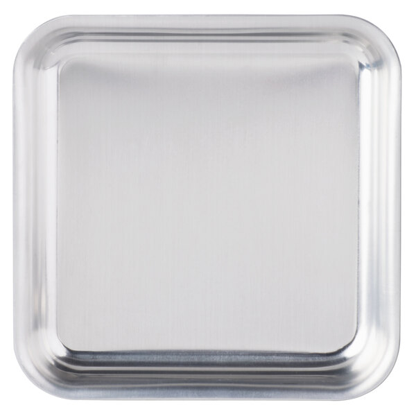 An American Metalcraft heavy weight aluminum square pizza pan.