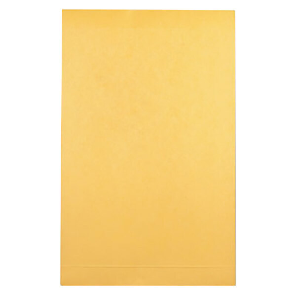 A yellow rectangular object with a white background.