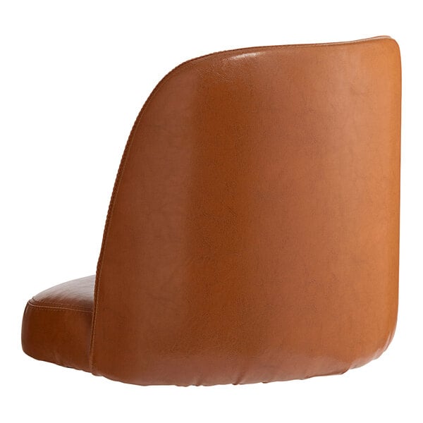 Lancaster Table & Seating Caramel Brown Vinyl Bucket Seat