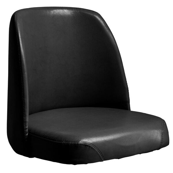 Seating 19 Wide Black Barstool Bucket Seat, Picture Of A Bar Stool Seat