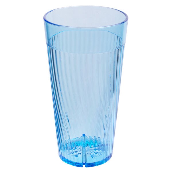 A blue Thunder Group Belize plastic tumbler.