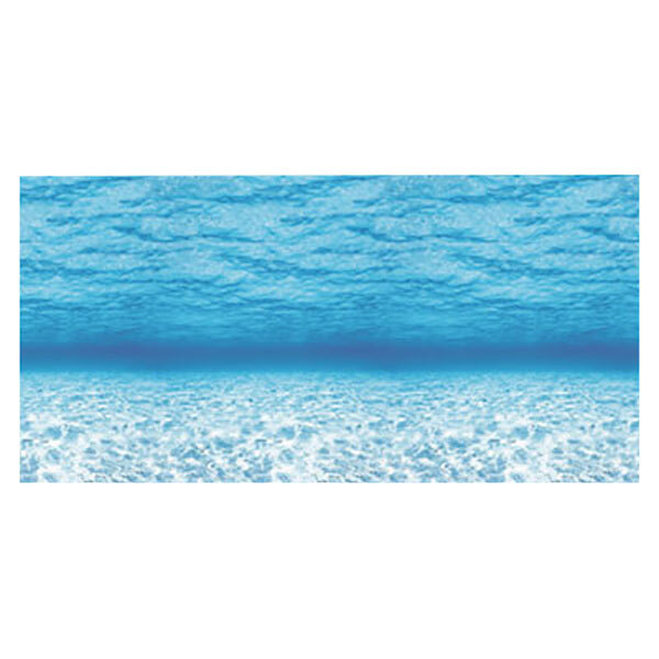 A close-up of Pacon Under the Sea paper with a blue underwater scene.