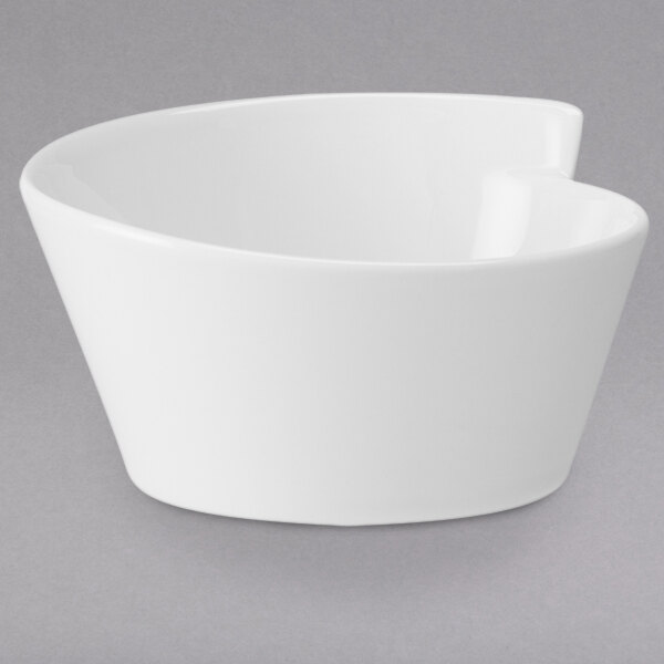 Villeroy & Boch 10-2525-1901 NewWave 12.5 oz. White Premium Porcelain Bowl  - 4/Case