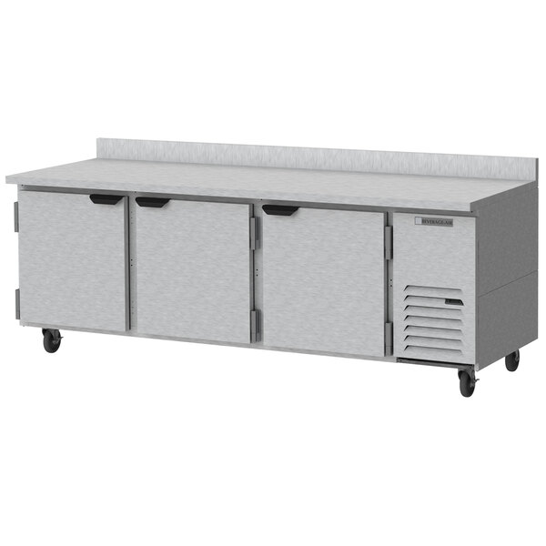 beverage air 3 door refrigerator