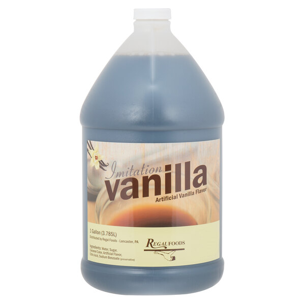 Regal Foods 1 Gallon Imitation Vanilla