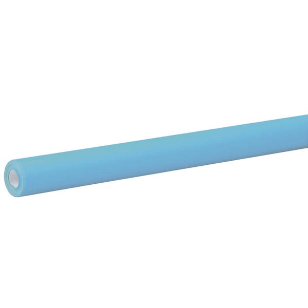 A blue roll of Pacon Lite Blue paper