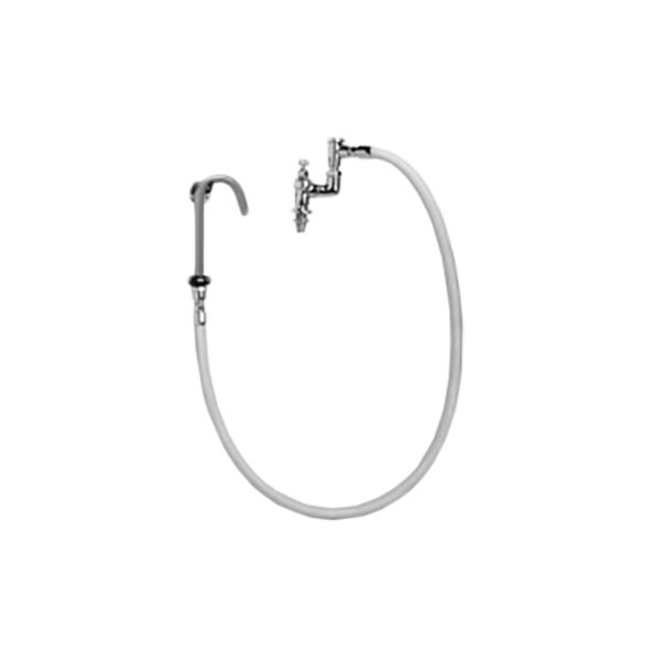 Fisher 5040 Deck Mounted Hose Pot Filler with 72" Hose, Atmospheric