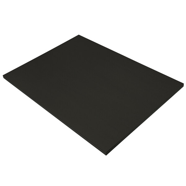 SunWorks black rectangular construction paper package on a white background.