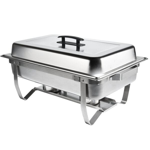 Rectangular stainless steel full sized chafing dish