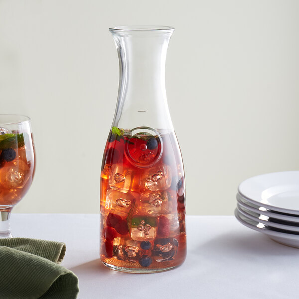 1 Liter Case of 6 Anchor Hocking Water or Wine Carafe