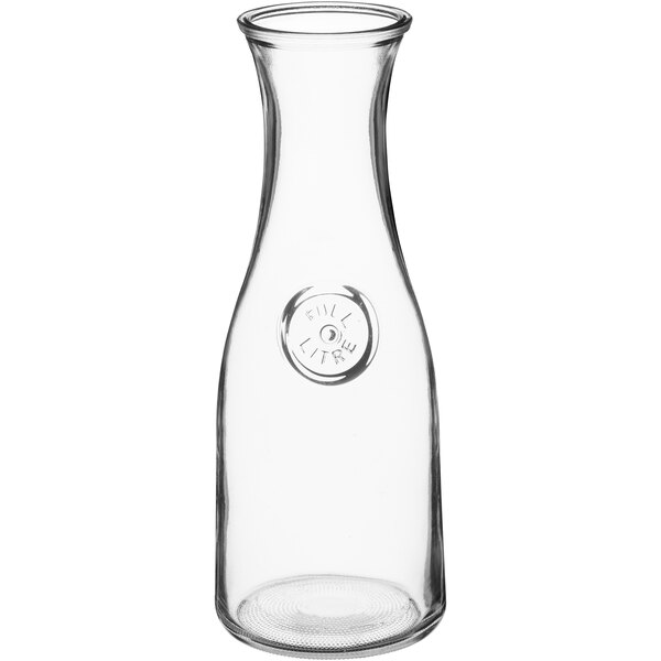 Acopa 32 oz. Glass Carafe - 12/Case