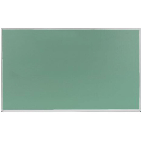 A green rectangular chalkboard with a white border.