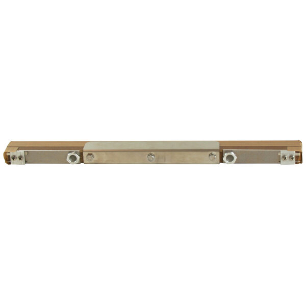 A Sammic 16" bag cutter with a metal bar and two metal handles.