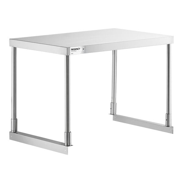 Regency Stainless Steel Single Deck Overshelf - 18" x 30" x 19 1/4"