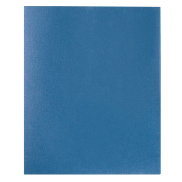 A blue rectangular object with a white border.