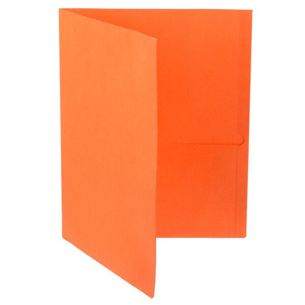 Orange Interior File Folders