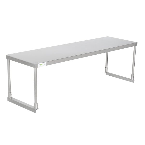 Regency Stainless Steel Single Deck Overshelf - 18