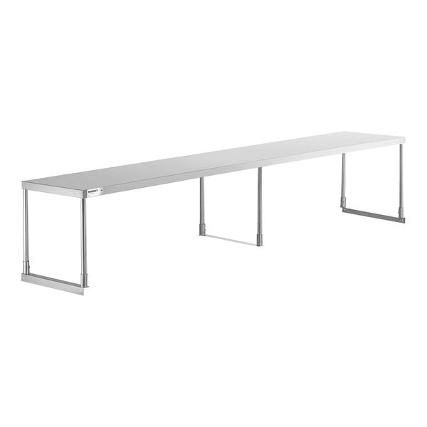Regency Stainless Steel Single Deck Overshelf - 18" x 96" x 19 1/4"