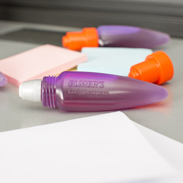 An Elmer's Early Learners glue pen on a table.