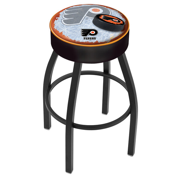 Holland Bar Stool L8b130phifly B D2 Philadelphia Flyers Single Ring Holland Bar Stool L8b130phifly B D2 Philadelphia Flyers Single Ring Swivel With 4 Padded Seat