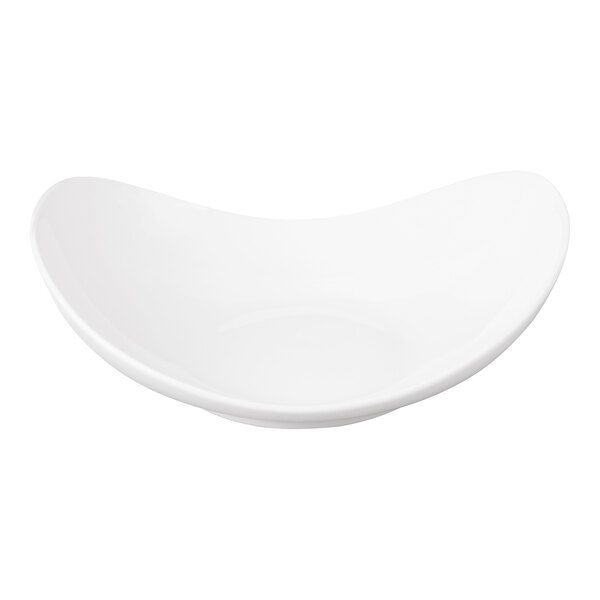 Bon Chef Globe 12 oz. White Porcelain Pasta Bowl - 18/Case