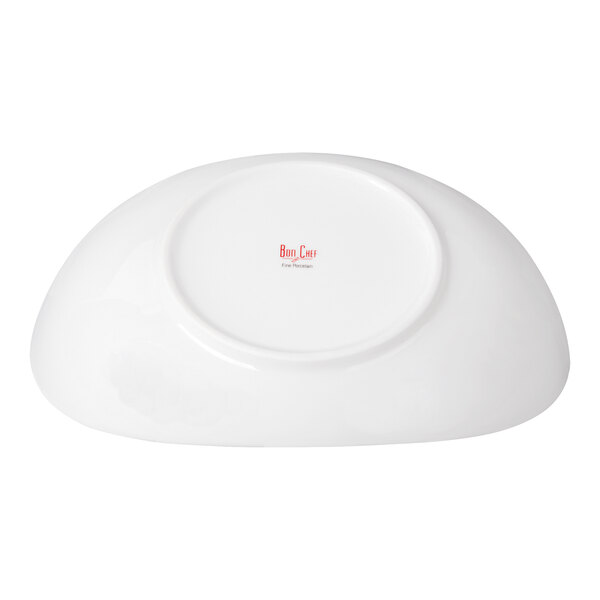 Bon Chef Globe 12 oz. White Porcelain Pasta Bowl - 18/Case