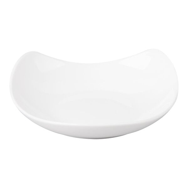 Bon Chef Globe 8 oz. White Porcelain Salad Bowl - 36/Case