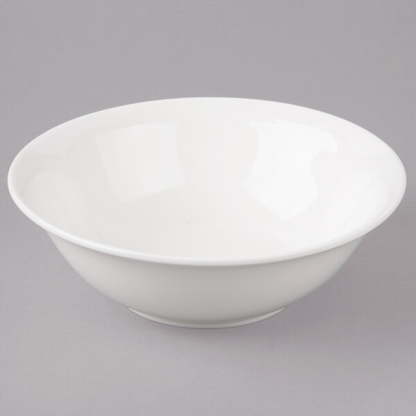 A white Bon Chef porcelain bowl.
