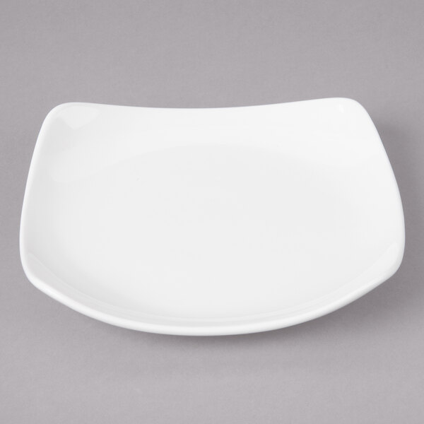 Bon Chef 1200007p Globe 6 X 6 White Porcelain Bread And Butter Plate 36 Case