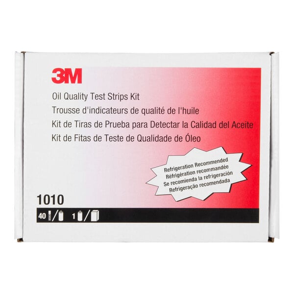 3M 1010 Frying Oil Test Strips - 40/Pack