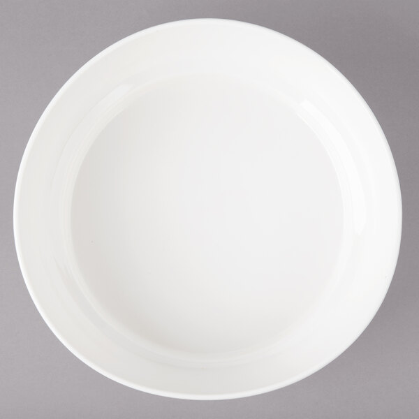 A white Bon Chef porcelain bowl.