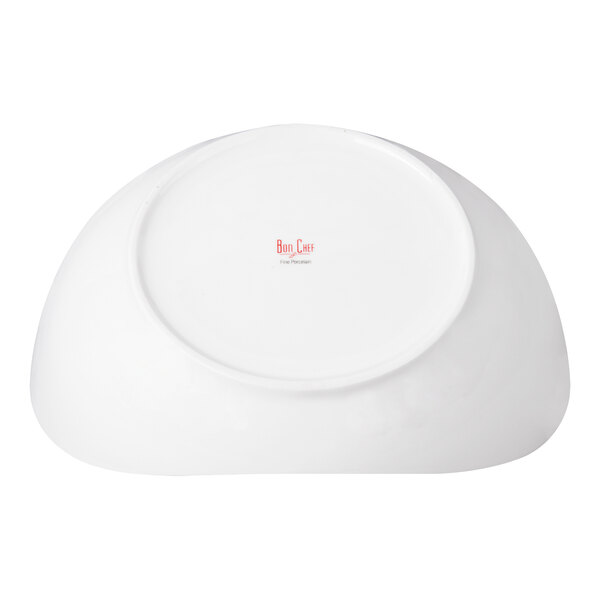 Bon Chef Globe 20 oz. White Porcelain Pasta Bowl - 12/Pack