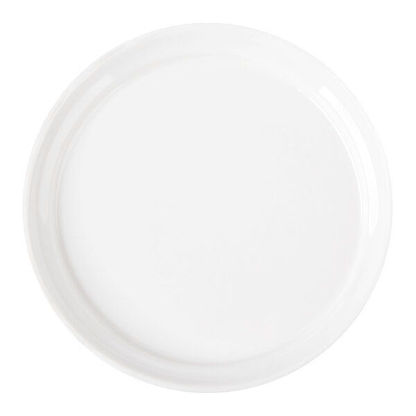 Bon Chef Mid Century 6" White Porcelain Plate - 36/Case