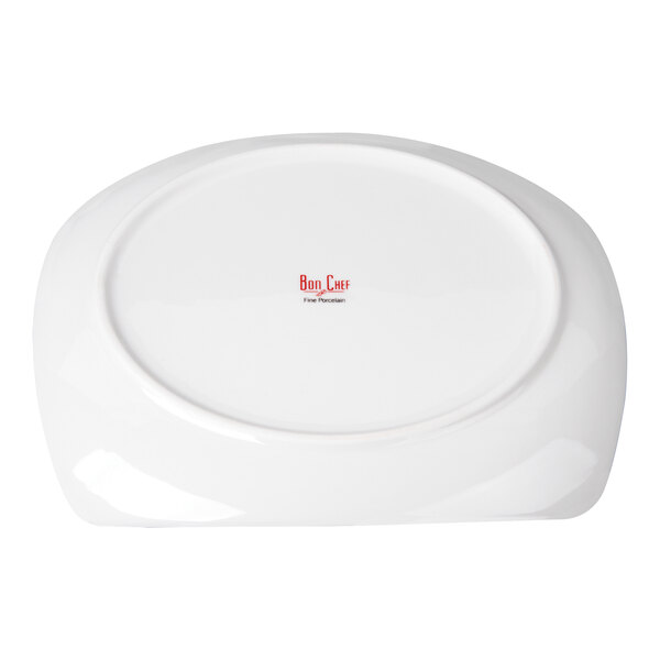 Bon Chef Globe 8" x 8" White Porcelain Salad Plate - 24/Case