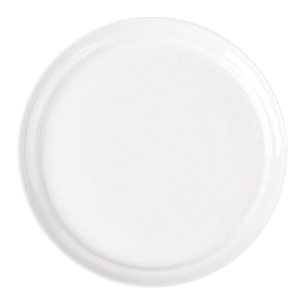 Bon Chef Mid Century 8" White Porcelain Plate - 36/Case