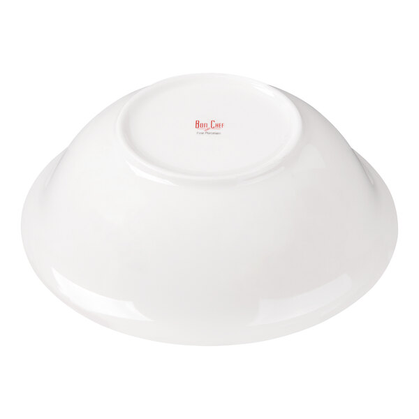 Bon Chef Circles 48 oz. White Porcelain Bowl - 18/Case