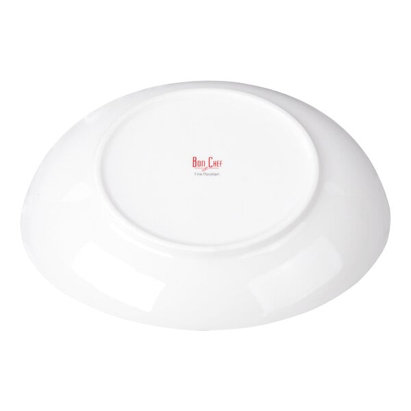 Bon Chef Globe 16 oz. White Porcelain Pasta Bowl - 18/Case