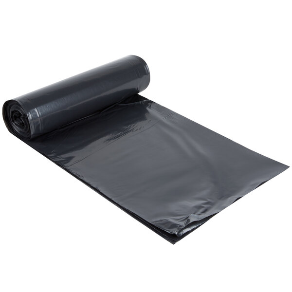 1000 CASE 45 Gallon Black 1.5 Mil 40"x 46" Low Density Trash Bag Can Liner 