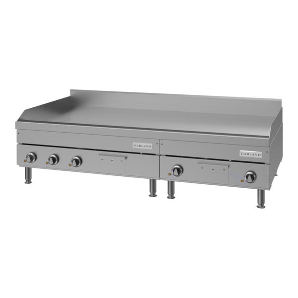 Garland E24-60G 60" Heavy-Duty Electric Countertop Griddle - 240V, 1 Phase, 20 kW