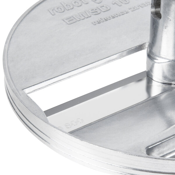 A Robot Coupe LP5DISC 5-disc set metal disc with holes.