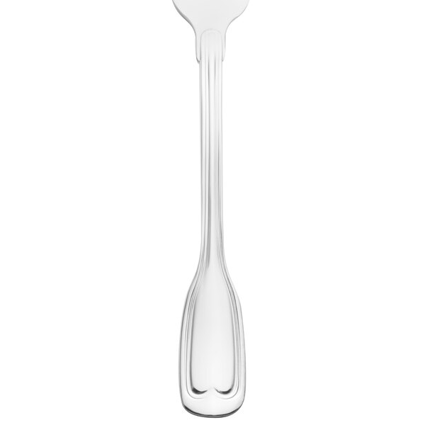 A Walco Luxor stainless steel table fork with a silver handle.