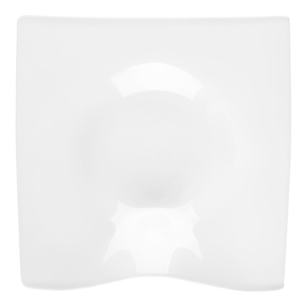 Villeroy & Boch Cera 11" x 11" White Porcelain Square Pasta Plate - 4/Case