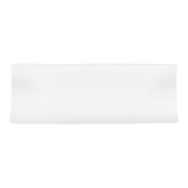 Villeroy & Boch Cera 16 1/2" x 6" White Porcelain Rectangular Platter - 6/Case