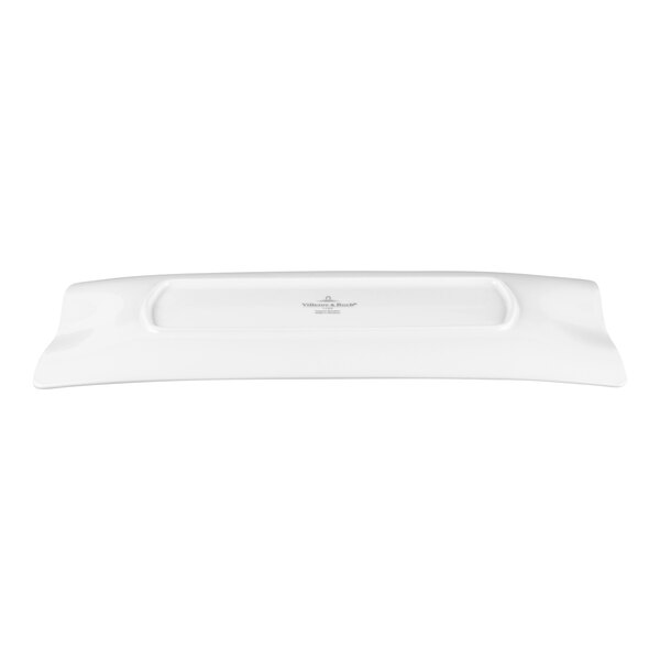 Villeroy & Boch Cera 16 1/2" x 6" White Porcelain Rectangular Platter - 6/Case