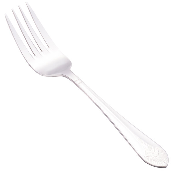 A Walco Meteor stainless steel salad fork with a silver handle.