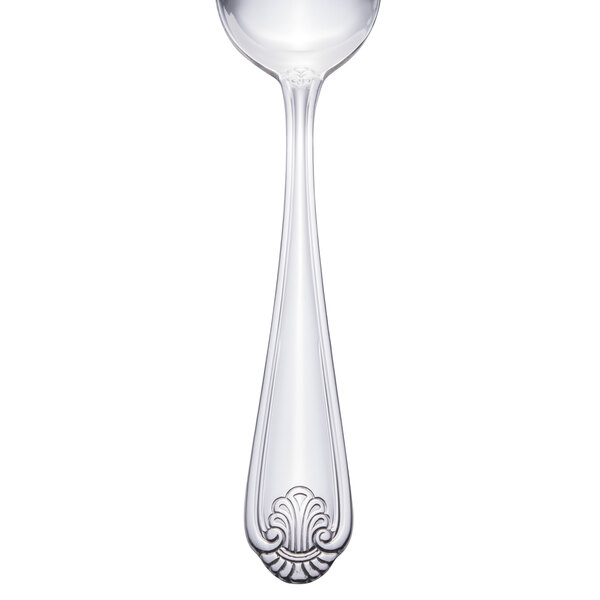 A Walco Danish Pride stainless steel serving spoon with a handle.