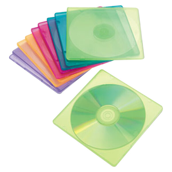 Innovera Ivr81900 Slim CD Case Clear 25//pack for sale online