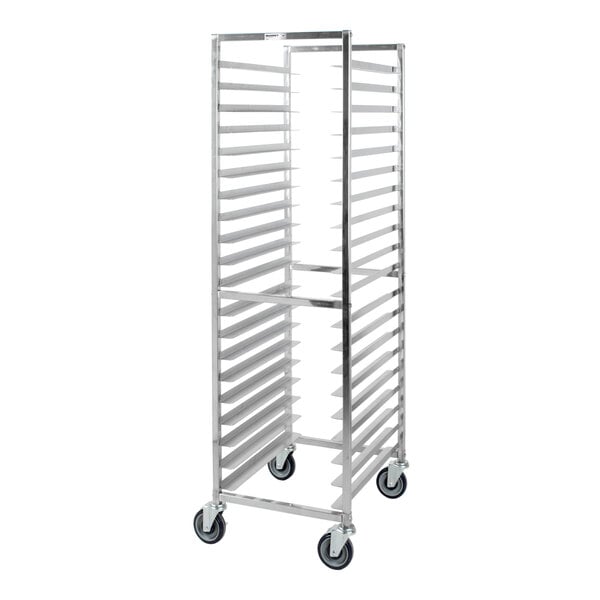 Regency 20 Pan End Load Stainless Steel Bun / Sheet Pan Rack - Assembled