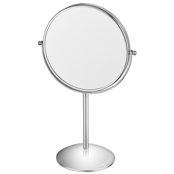 Free Standing Double Sided Vanity Mirror, Vanity Mirror Stand Up