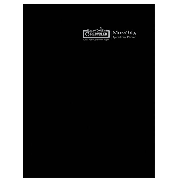 A black House of Doolittle planner with white text on the cover.